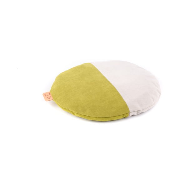 Lentils zöld-krémszínű párna - Linda Vrňáková-image-3