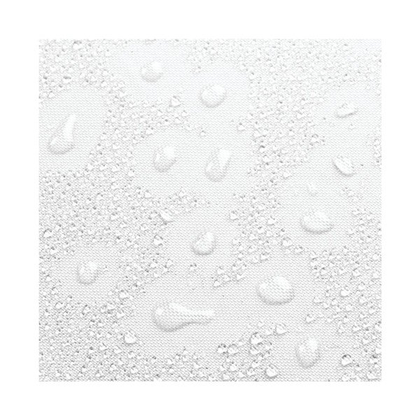 Fehér zuhanyfüggöny, 200 x 180 cm - iDesign-image-2