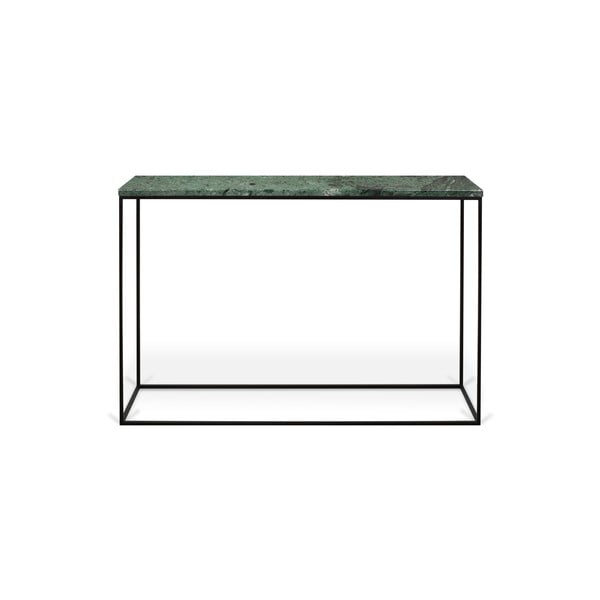 Gleam konzolasztal zöld márványlappal - TemaHome