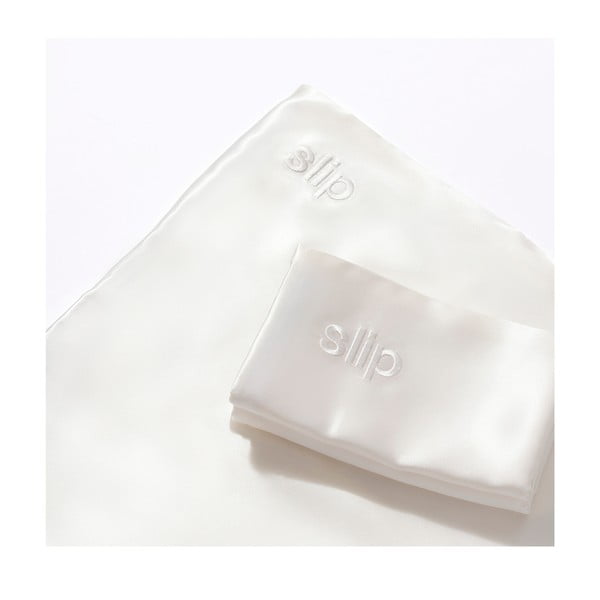 Selyem párnahuzat 51x76 cm White – slip-image-1