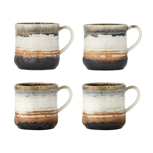 Kőedény bögre szett 4 db-os 380 ml Deana – Bloomingville