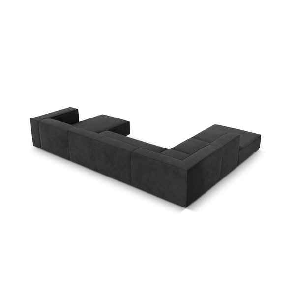 Sötétszürke sarokkanapé (bal oldali) Madame – Windsor & Co Sofas-image-3