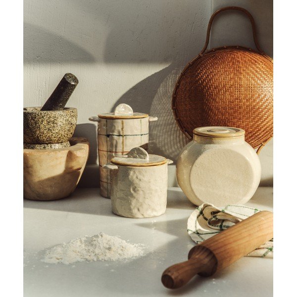 Kerámia élelmiszertartó doboz Belor – Kave Home-image-1