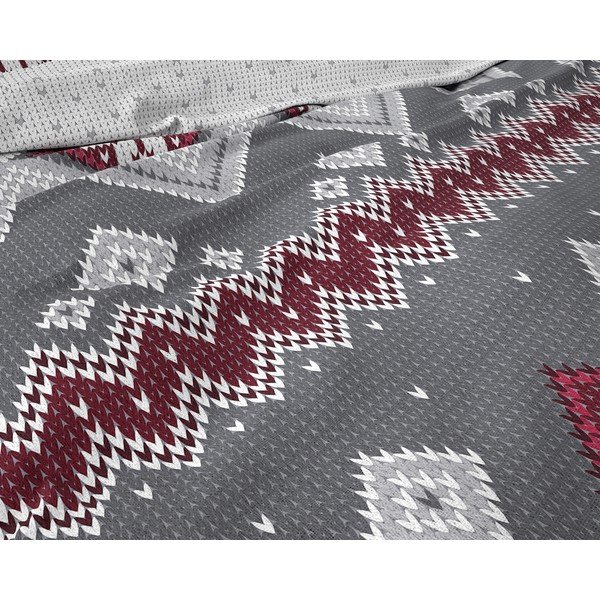 Nordic kétszemélyes flanel ágyneműhuzat, 200 x 220 cm - Dreamhouse-image-1