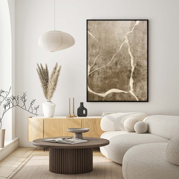 Kézzel festett kép 90x120 cm Vibranium – Malerifabrikken-image-1