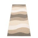 Barna-bézs kültéri-beltéri futószőnyeg 70x200 cm Urvi Earth – Pappelina