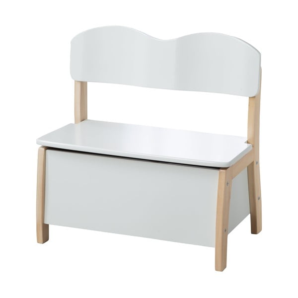 Fehér gyerek pad – Roba