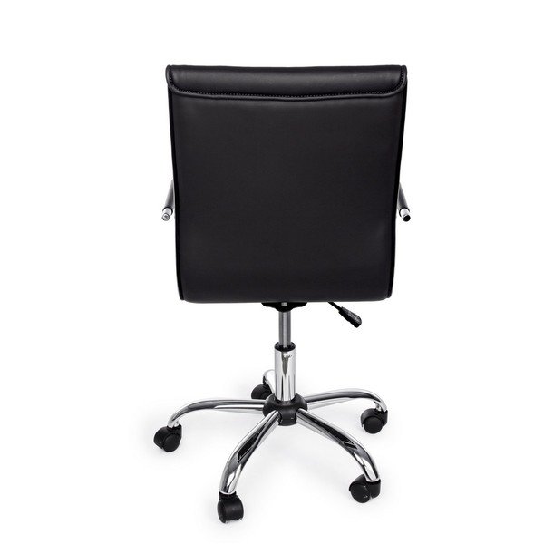 Fekete bőrutánzat irodai szék Perth – Yes Everyday-image-4