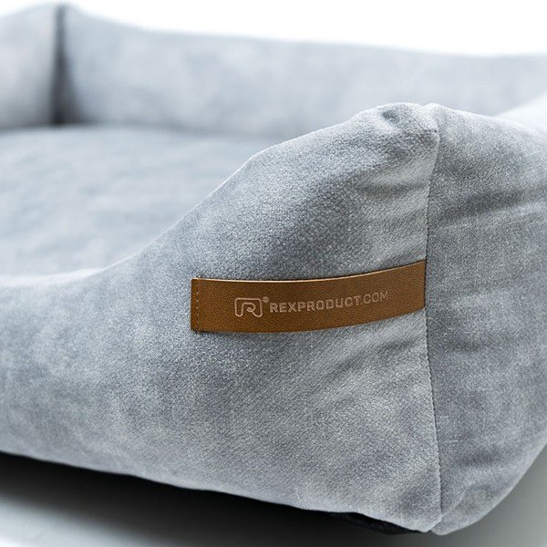 Világosszürke fekhely kutyáknak 85x105 cm SoftBED Eco XL – Rexproduct-image-2