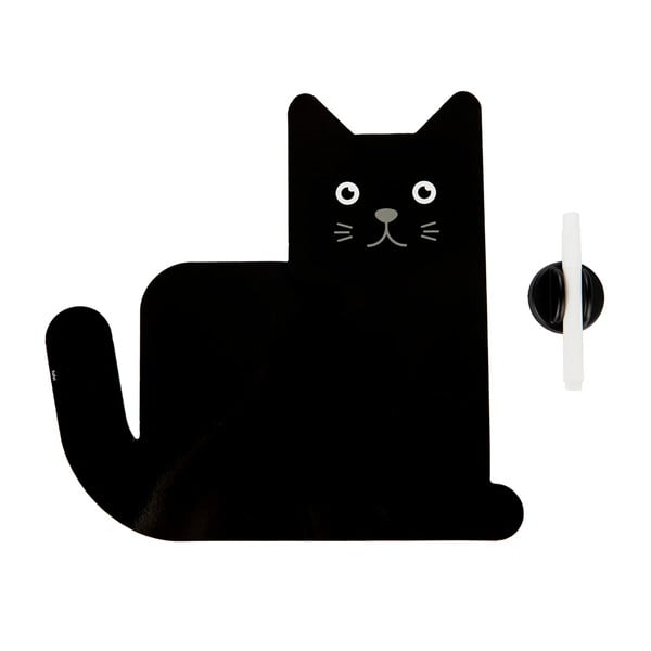 Meow! fekete mágneses tábla - Balvi