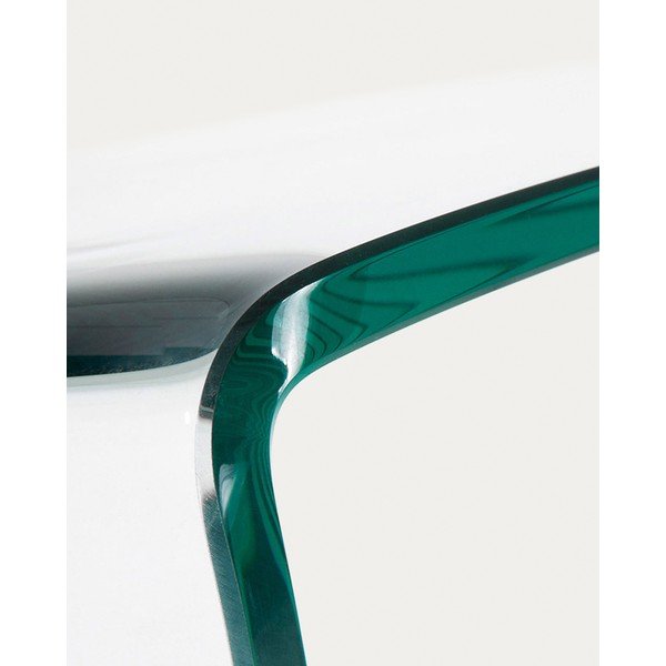 Üveg dohányzóasztal szett 2 db-os 50x50 cm Burano – Kave Home-image-4