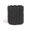 Textil tárolókosár ø 25x25 cm Peach Skin Round M – Bigso