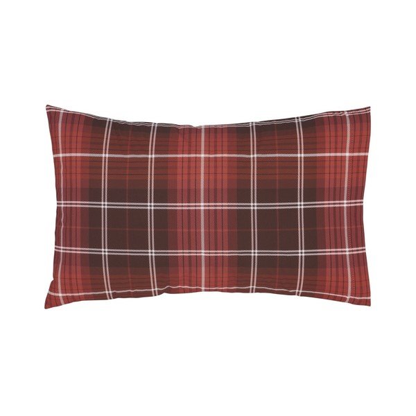 Tartan Check piros kétszemélyes ágyneműhuzat garnitúra, 220 x 230 cm - Catherine Lansfield-image-2