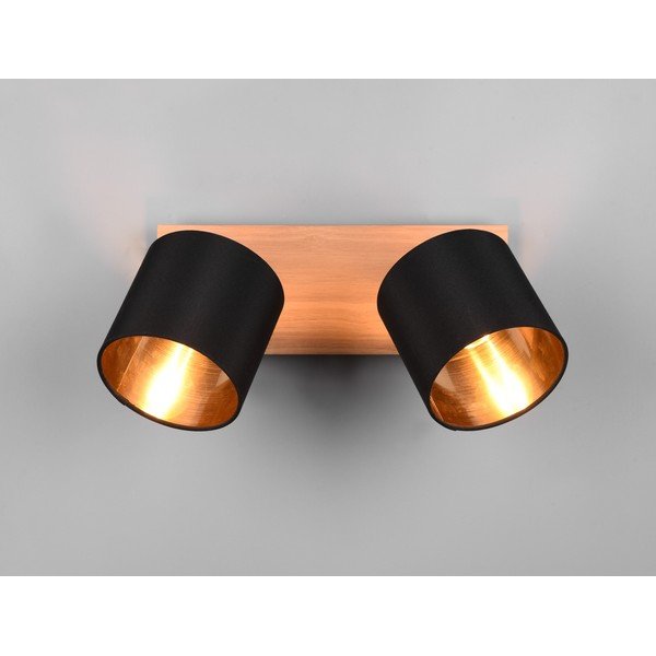 Fekete-natúr színű spotlámpa ø 12 cm Tommy – Reality-image-1