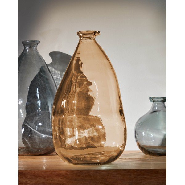 Barna váza (magasság 36 cm) Brenna – Kave Home-image-1