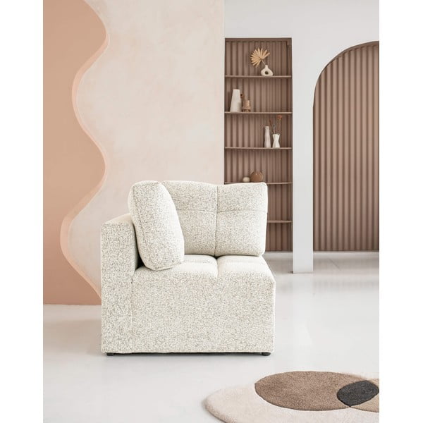Krémszínű kanapé modul Lulu – Miuform-image-2