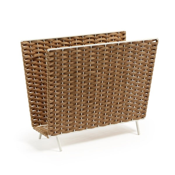 Műrattan újságtartó állvány Shibori – Kave Home