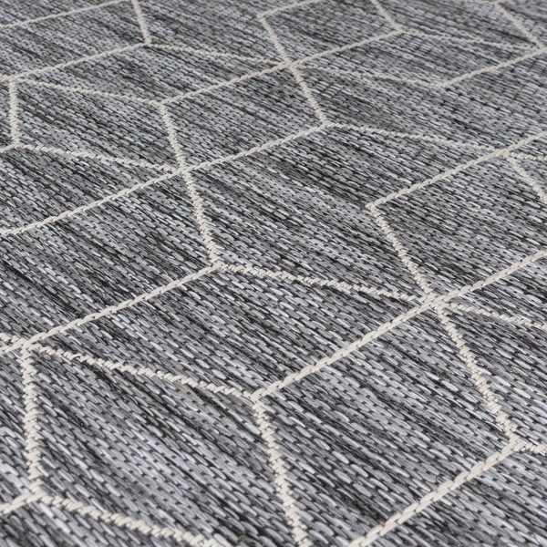 Szürke kültéri szőnyeg 170x120 cm Napoli - Flair Rugs-image-2