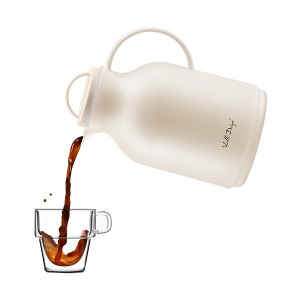 Bézs termosz, 1 l - Vialli Design-image-3