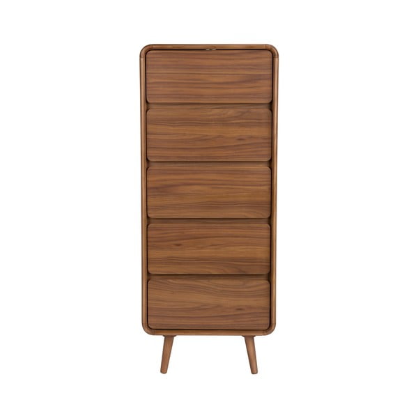 Barna kőrisfa komód 45x112x40 cm Rise – Zuiver