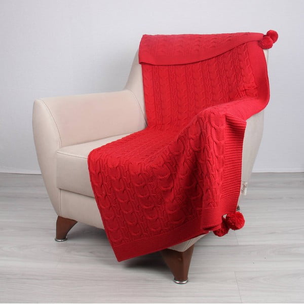 Tata piros takaró, 130 x 170 cm