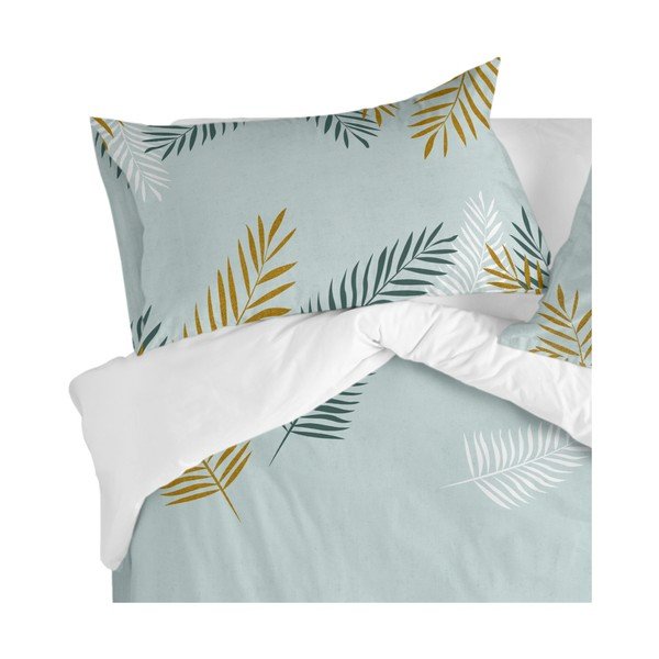 Pamut párnahuzat szett 2 db-os 50x75 cm Foliage – Blanc-image-2