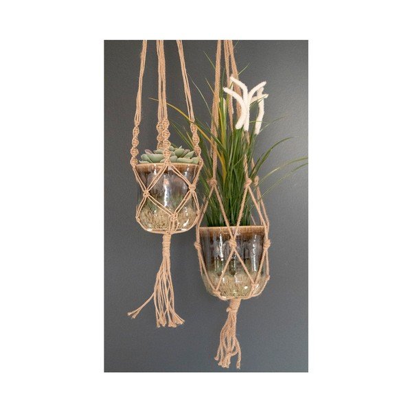 Chennai makramé függő virágtartó - House Nordic-image-2