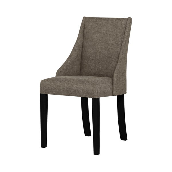 Absolu világosbarna bükk szék, fekete lábakkal - Ted Lapidus Maison
