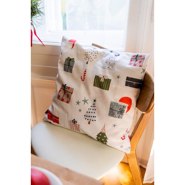 Párnahuzat szett karácsonyi mintával, 4 db-os  45x45 cm Santa – Butter Kings-image-3