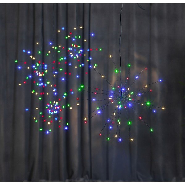 Firework függő világító LED dekoráció, ø 26 cm - Star Trading-image-4