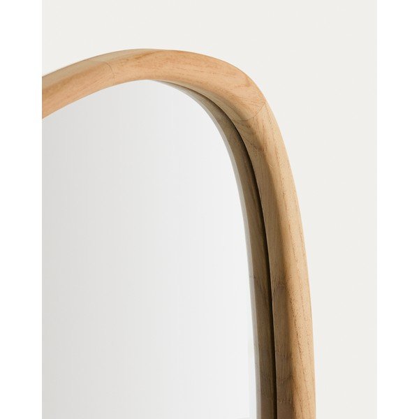 Fali tükör tömörfa kerettel 45,5x47 cm Alura – Kave Home-image-3