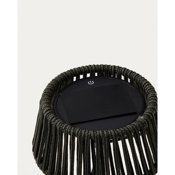 Napelemes LED asztali-hordozható kültéri lámpa ø 11 cm Aldet – Kave Home-image-4