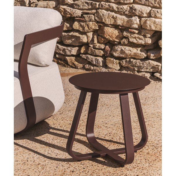 Fém kerek kerti kisasztal ø 48 cm Tamaris – Kave Home-image-4
