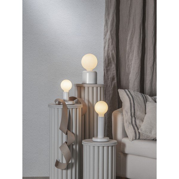 Fehér lámpa állvány 10 cm Glans – Star Trading-image-3