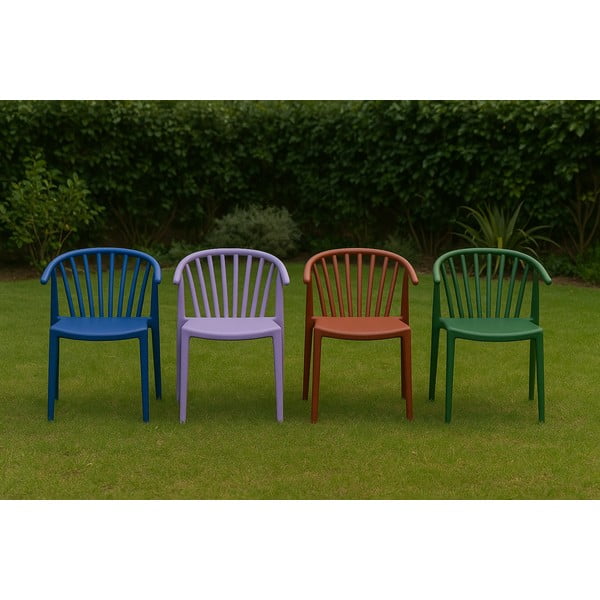 Capri kék kerti szék - Bonami Essentials-image-1