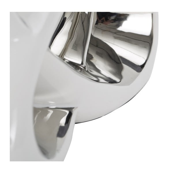 Bling fehér-ezüst kerámia váza - Mauro Ferretti-image-3