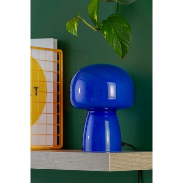 Kék asztali lámpa (magasság 20 cm) Fervor  – Leitmotiv-image-2