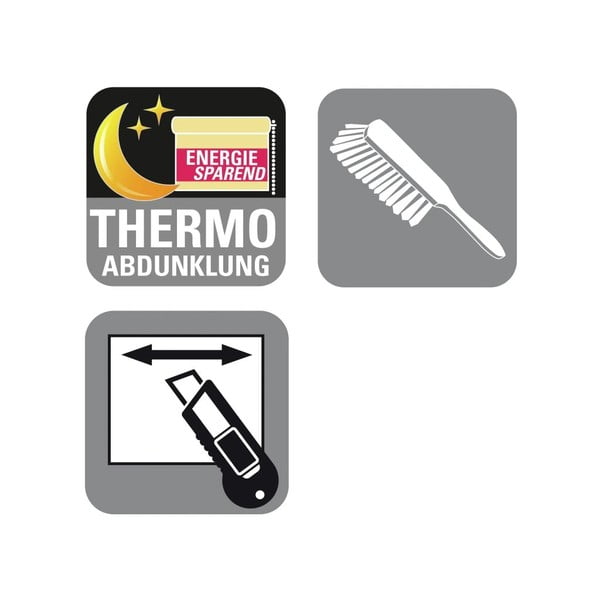 Fehér roló 42,5x150 cm Plisé Verona Termo – Gardinia-image-2