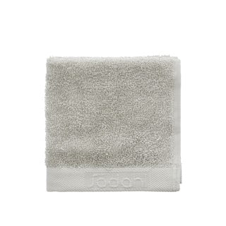 Világosszürke frottír pamut törölköző 30x30 cm Comfort – Södahl