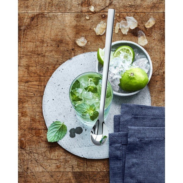 Szürke rozsdamentes acél hosszú kanál szett 6 db-os Nuova – WMF-image-1