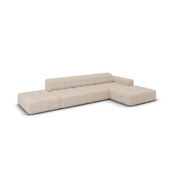 Bézs sarokkanapé (jobb oldali) Chicago – Cosmopolitan Design-image-4