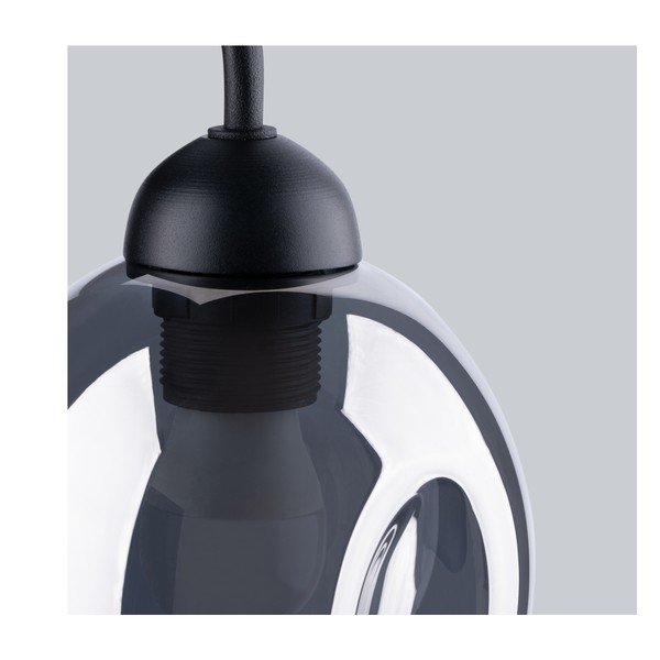 Fekete fali lámpa ø 25 cm Garten – Sollux-image-4