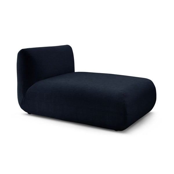 Sötétkék kordbársony kanapé modul Lecomte – Bobochic Paris-image-3