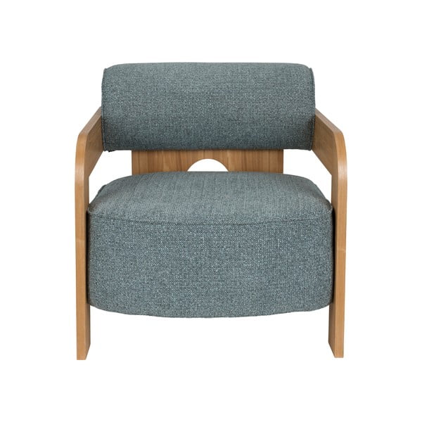 Szürkéskék buklé fotel Oolong – Zuiver-image-3