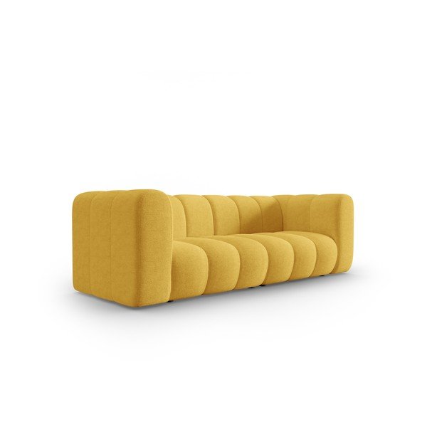 Sárga kanapé 228 cm Lupine – Micadoni Home-image-2