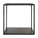 Fekete fali polc Vita – House Nordic