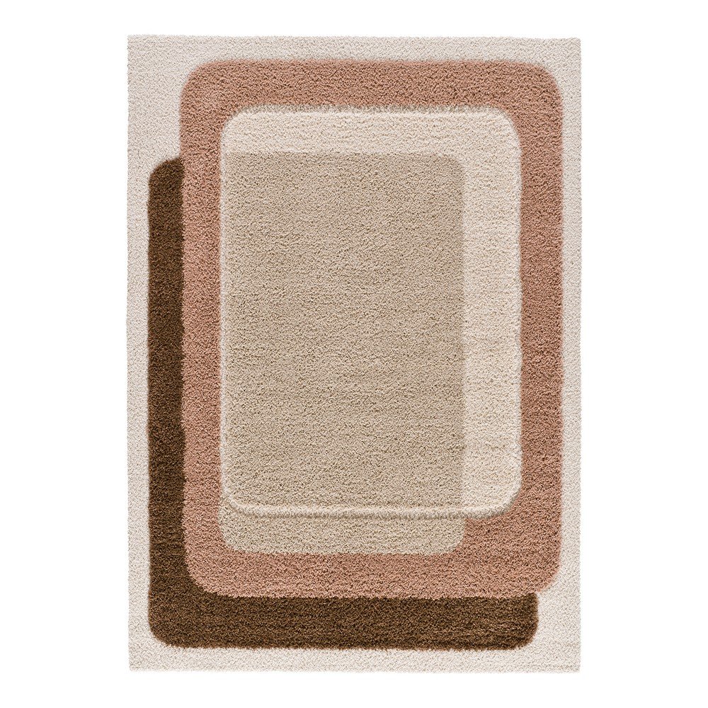 Rózsaszín-bézs szőnyeg 120x170 cm Ember – Universal