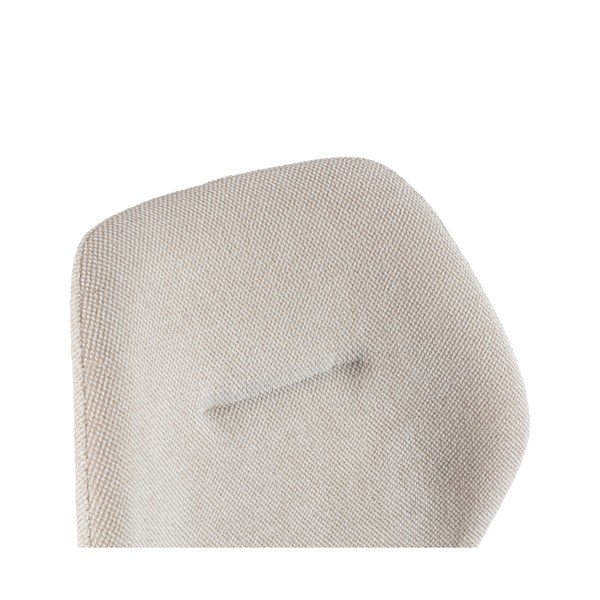 Krémszínű kárpitozott étkezőszék szett 4 db-os Ansu – Marckeric-image-3