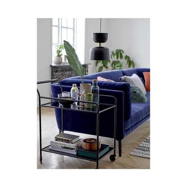 Zöld üvegpalack parafa fedéllel - Bloomingville-image-1