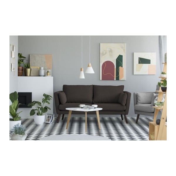 Elena barna háromszemélyes kanapé - Mazzini Sofas-image-3